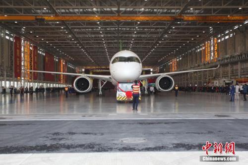 資料圖：國(guó)產(chǎn)大飛機(jī)C919。張亨偉 攝